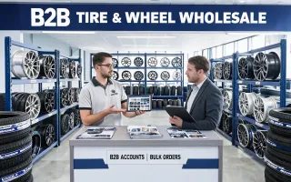 Tire and wheel retailers
